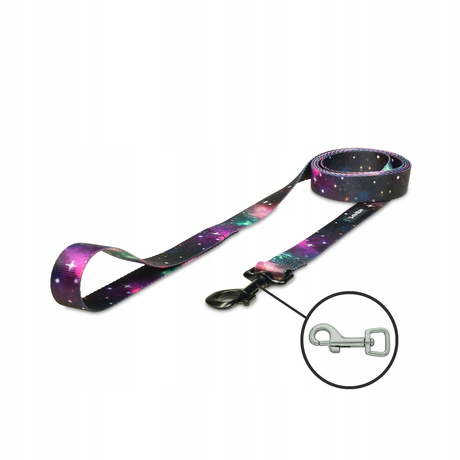 Vodítko městské pro malého psa galaxie horizon 150cm 15mm Xxs Xs