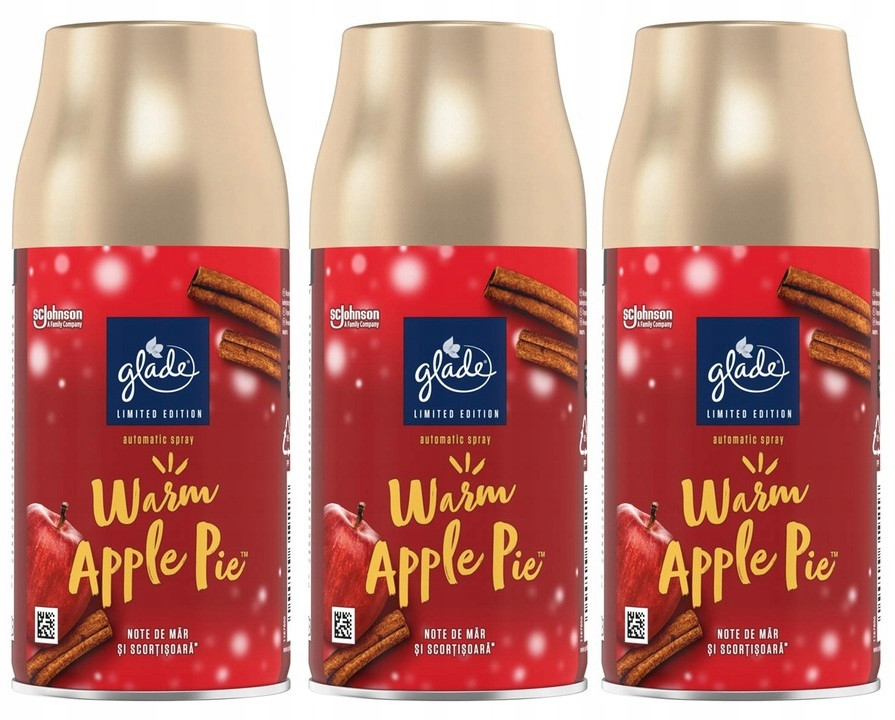 Glade Osvěžovač Warm Apple Pie 269 ml zásoba x3