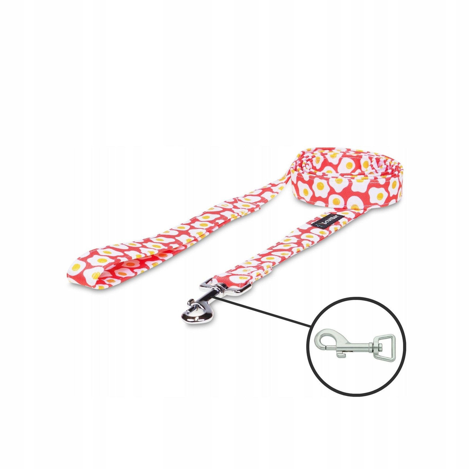 Vodítko městské pro malého středního psa sázená vejce 200cm 20mm S M