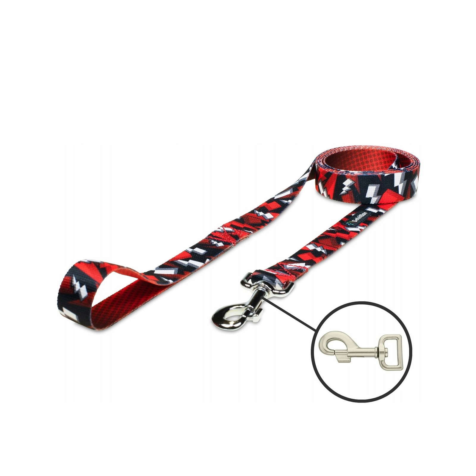 Vodítko městské pro velkého psa blesky revolution 150cm 25mm L XL