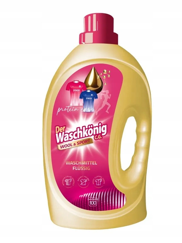 Der Waschkönig Wool & Sport Gel na praní 100 praní