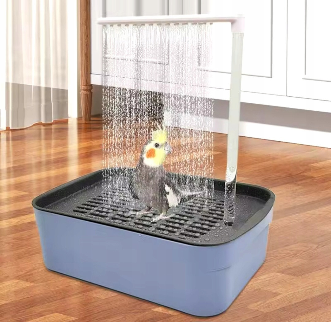 Automatická fontána sprcha pro papoušky 32cm