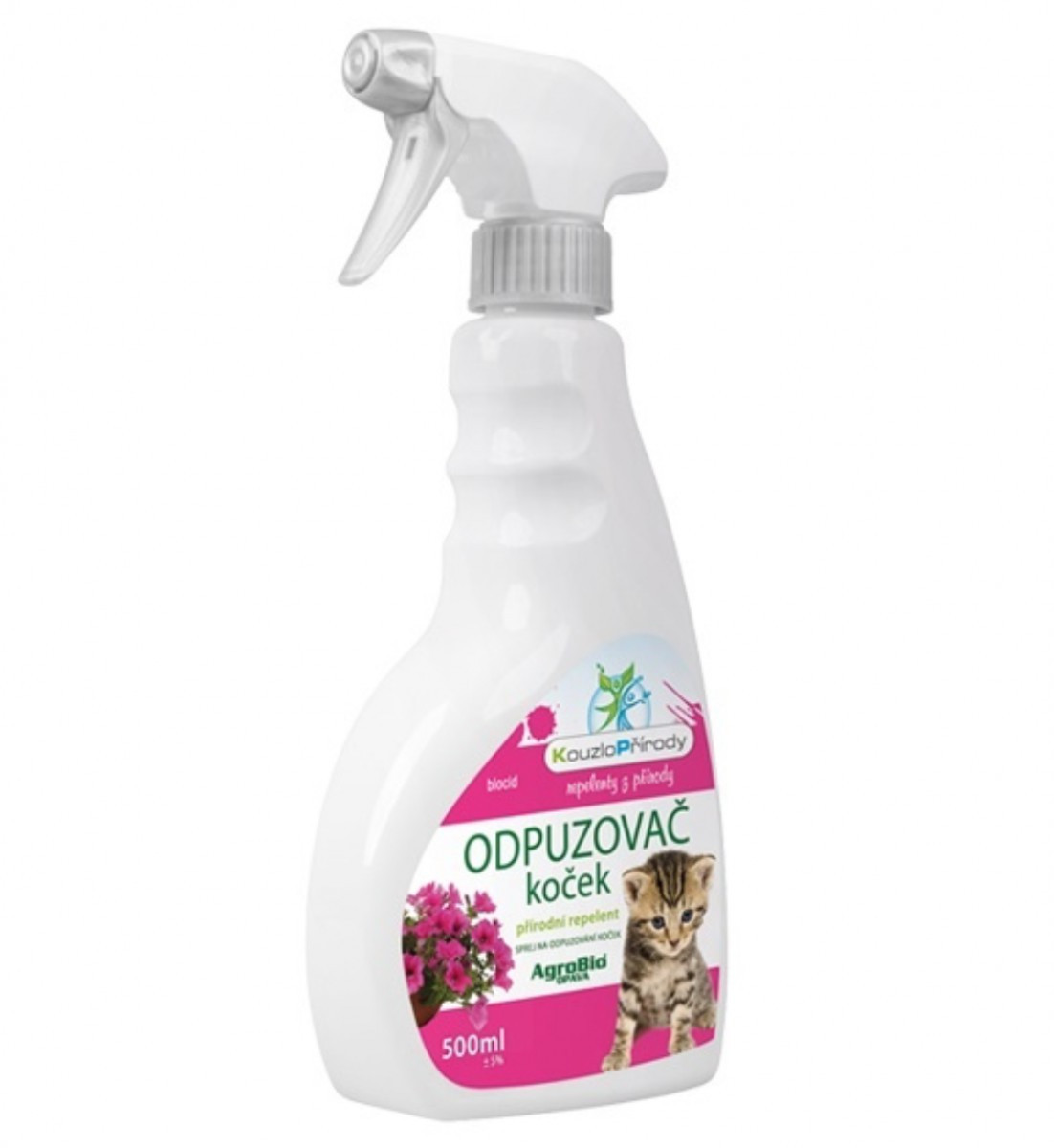 Agrobio odpuzovač koček atak 500 ml