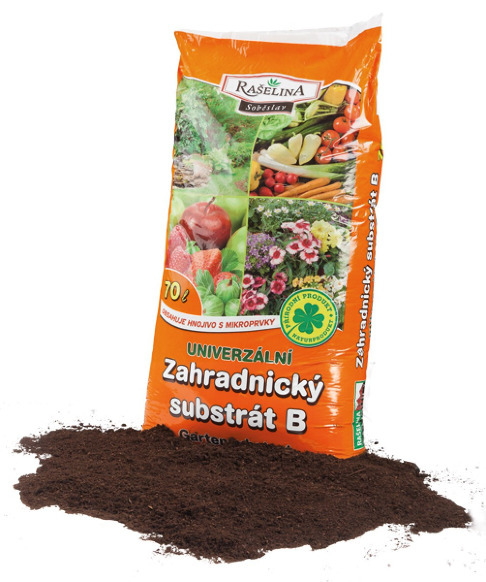 Zahradnický substrát B univerzální 70 l