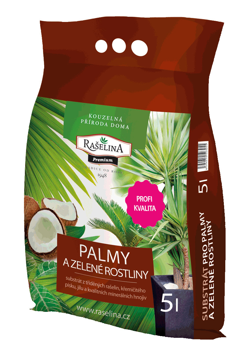 Substrát pro palmy a zelené rostliny 5 l