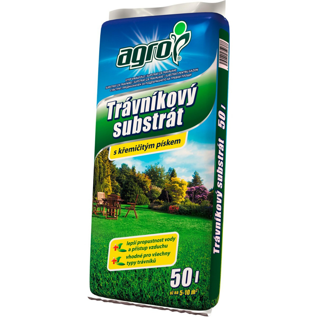 Trávníkový substrát 50 l