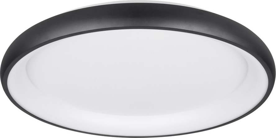 Černé LED stmívatelné stropní svítidlo Cardona – Trio