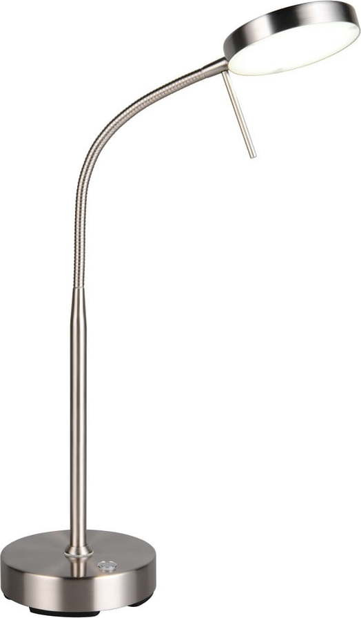 LED stolní lampa ve stříbrné barvě (výška 45 cm) Moreno – Trio