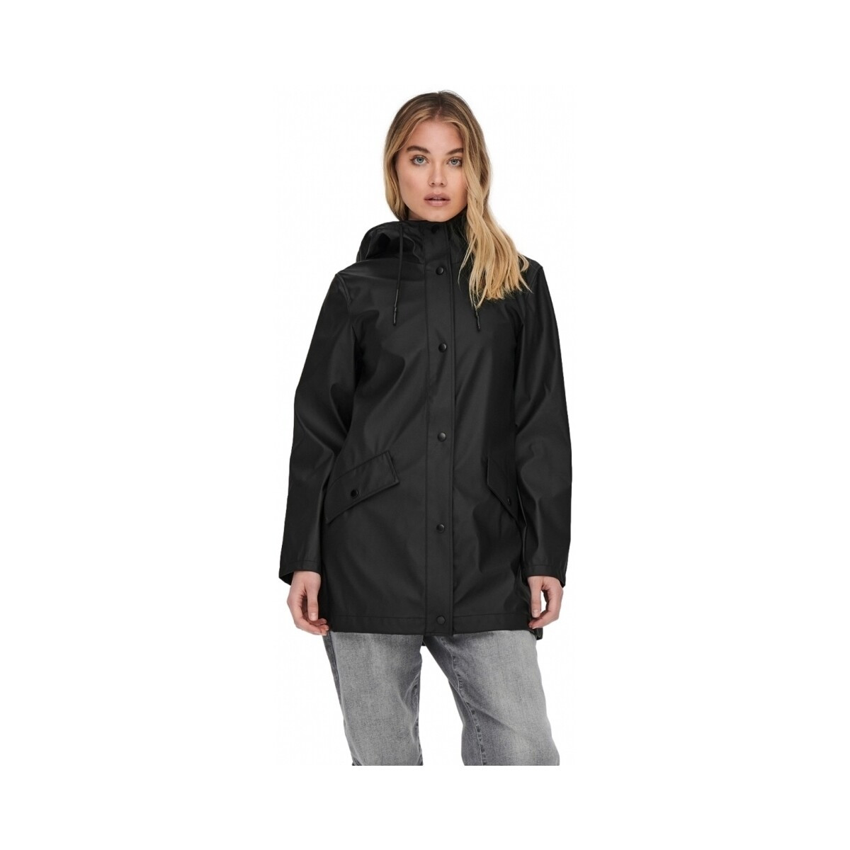Only  Coat Elisa - Black  Černá