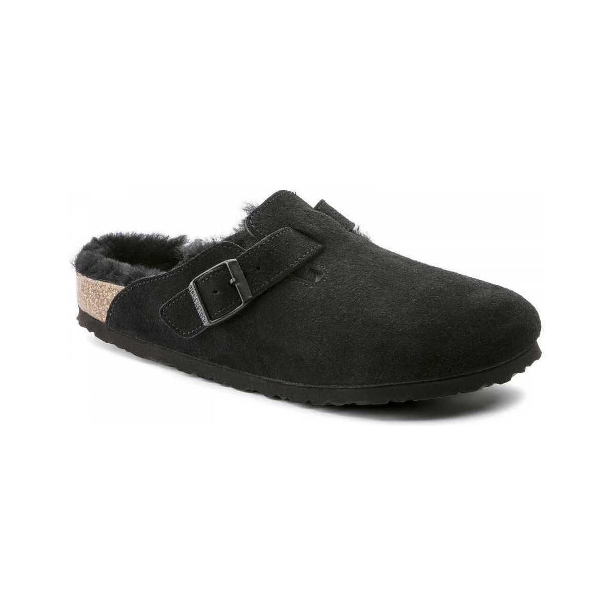 Birkenstock  Boston shearling leve  Černá