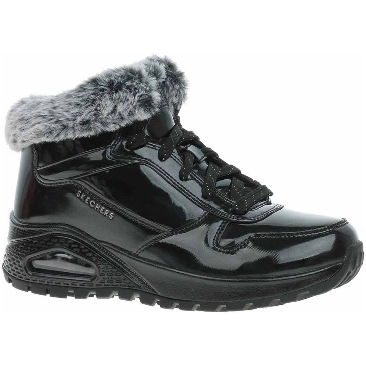 Skechers  Uno Rugged - Fiesty Winter black  Černá
