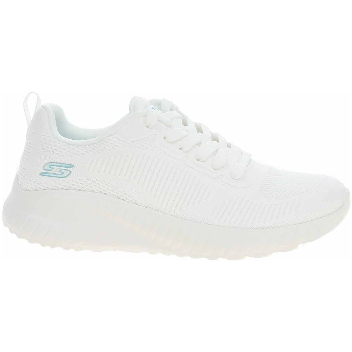 Skechers  Bobs Squad Chaos - Face Off off white  Bílá