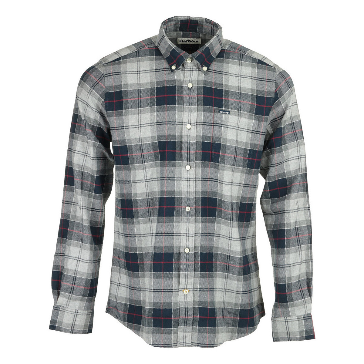 Barbour  Kyeloch Tailored Tartan Shirt  Šedá