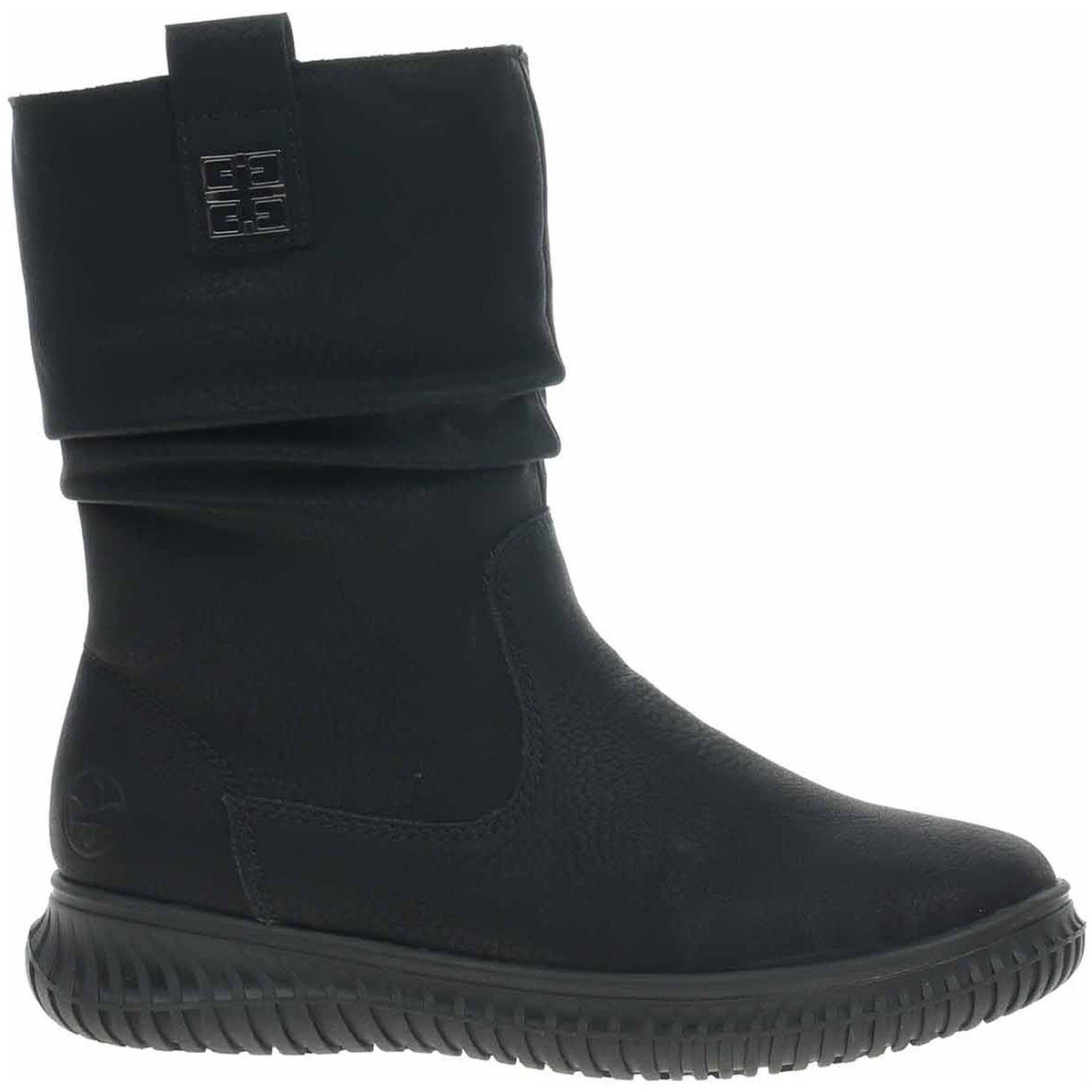 Rieker  Dámské polokozačky  74283-00 schwarz  Černá