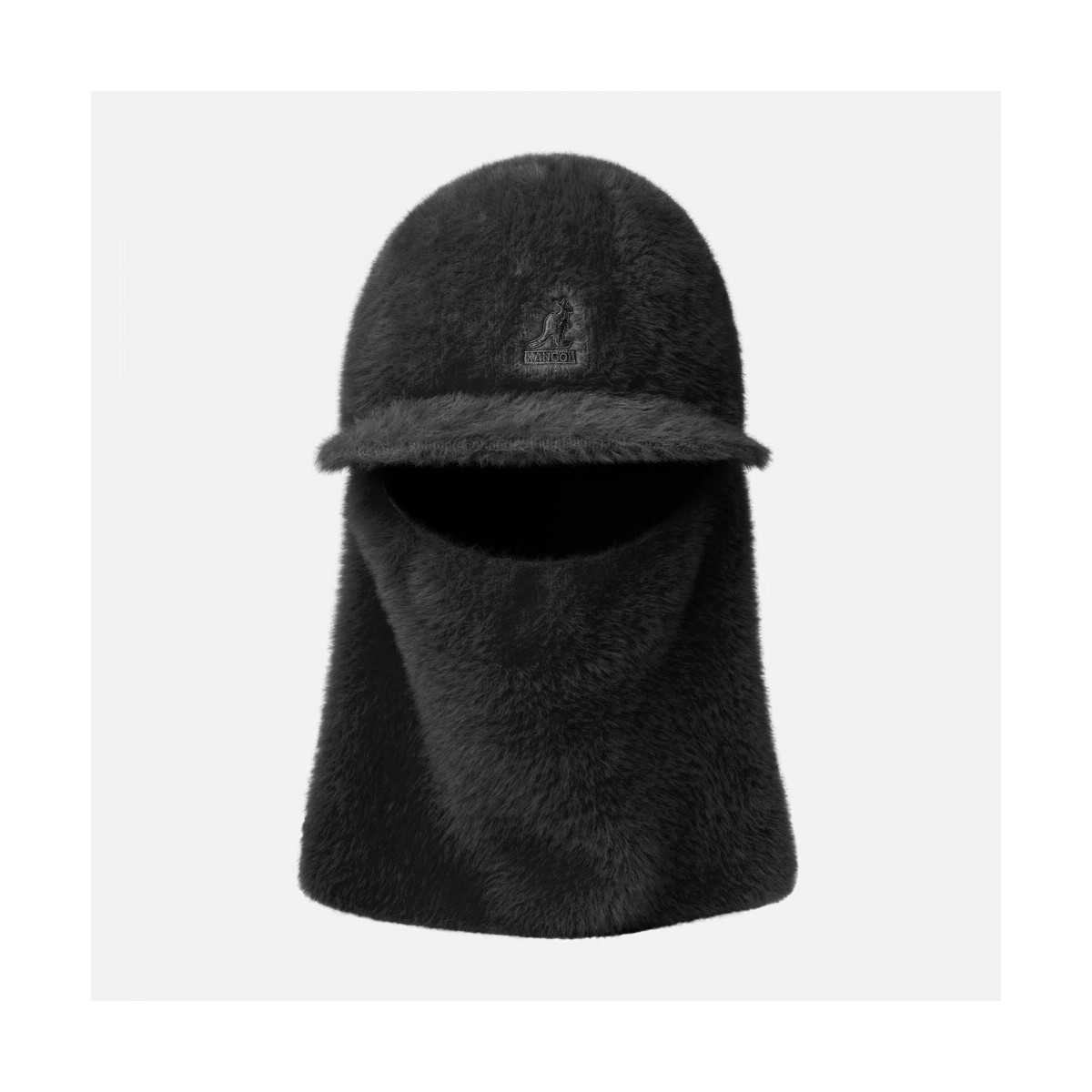 Kangol  Faux fur balaclava  Černá