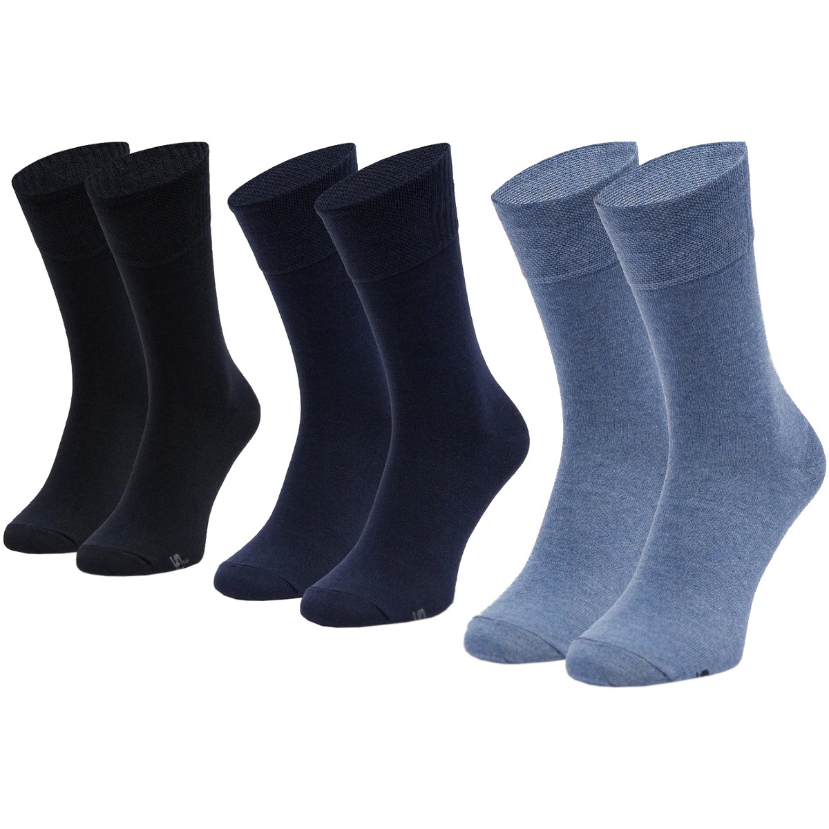 Skechers  3pk Men's Basic Socks  Modrá