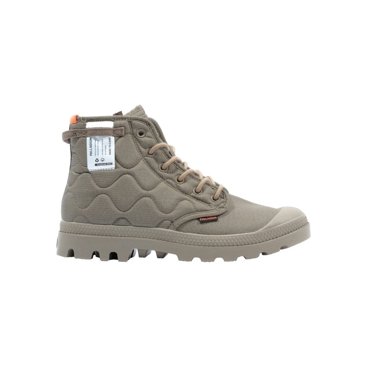 Palladium  Pampa Re-Quilted - Military Olive  Zelená