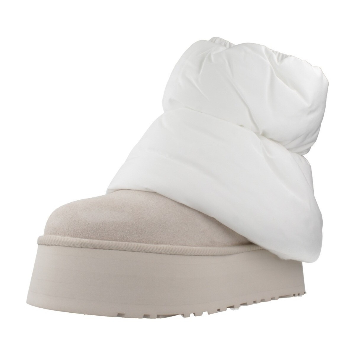 UGG  W CLASSIC MINI DIPPER PUFF  Bílá