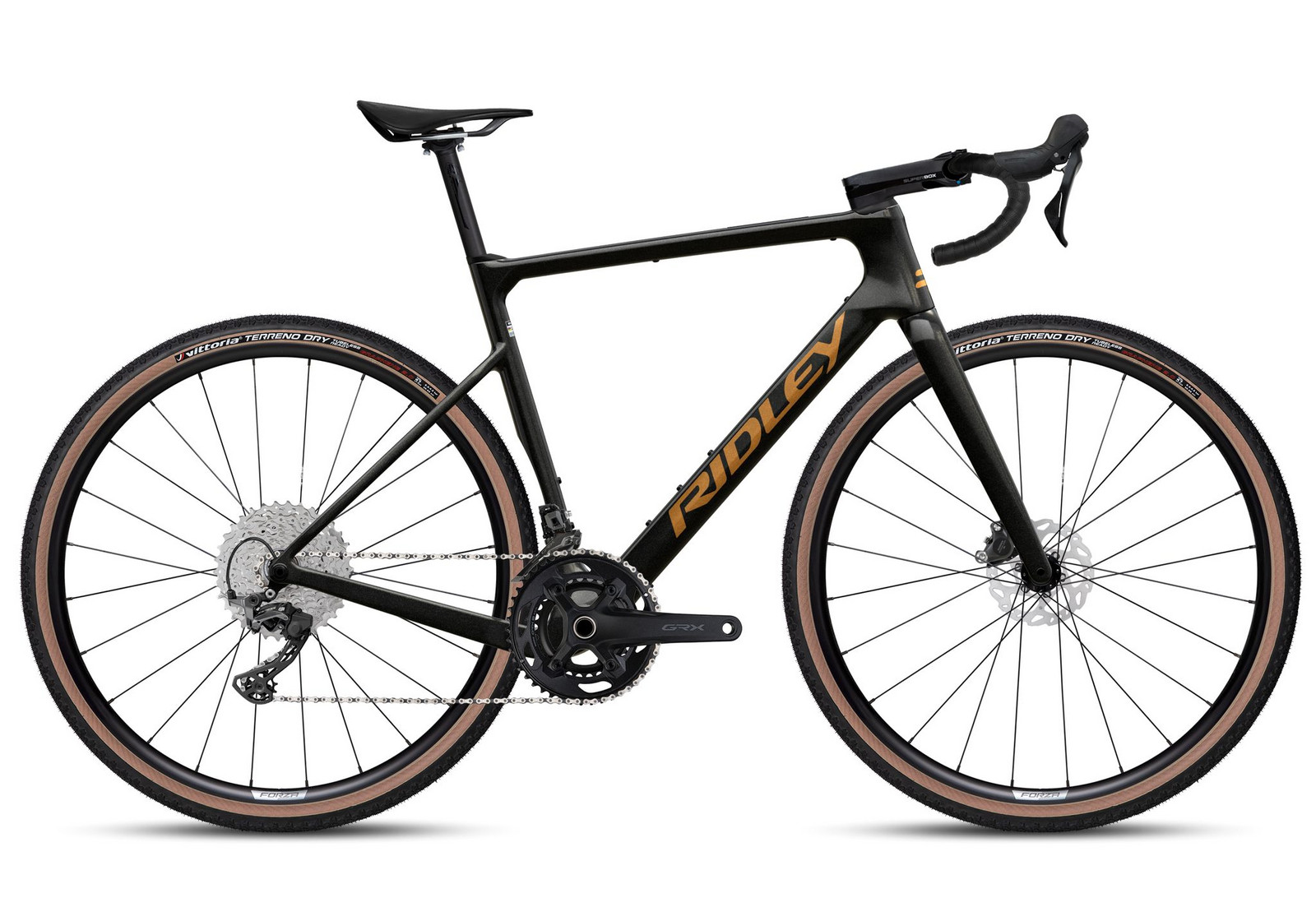 Gravel kolo Ridley Astr Sram Apex AXS 1x12 Barva: Rich Orange Metallic, Velikost: XS