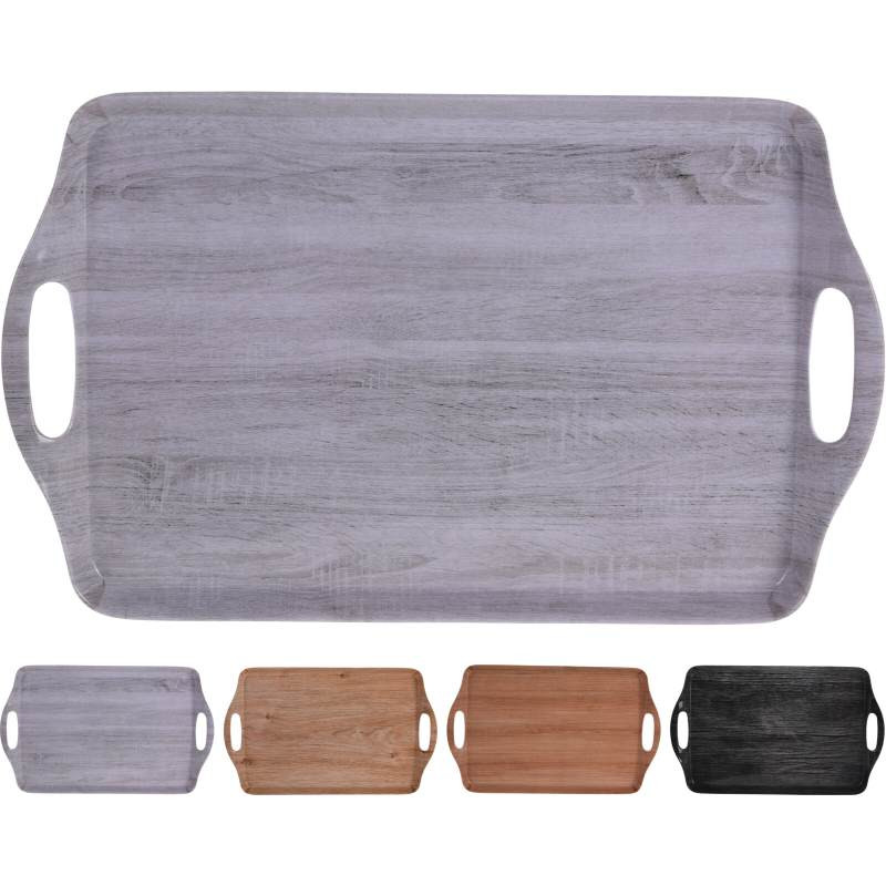 EXCELLENT Servírovací podnos melaminový  45 x 30 cm šedá KO-170459110seda