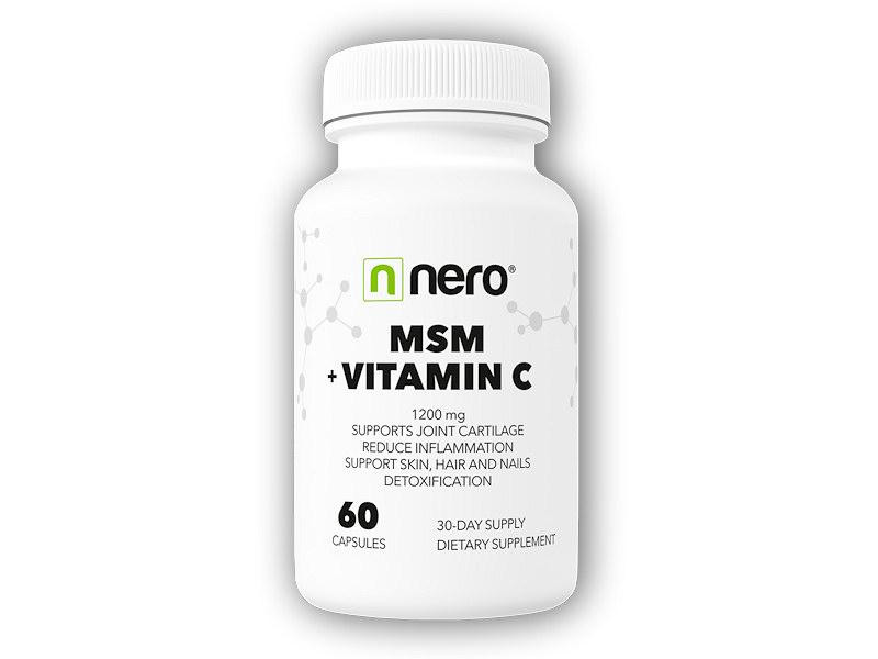 Nero MSM + Vitamín C 60 kapslí