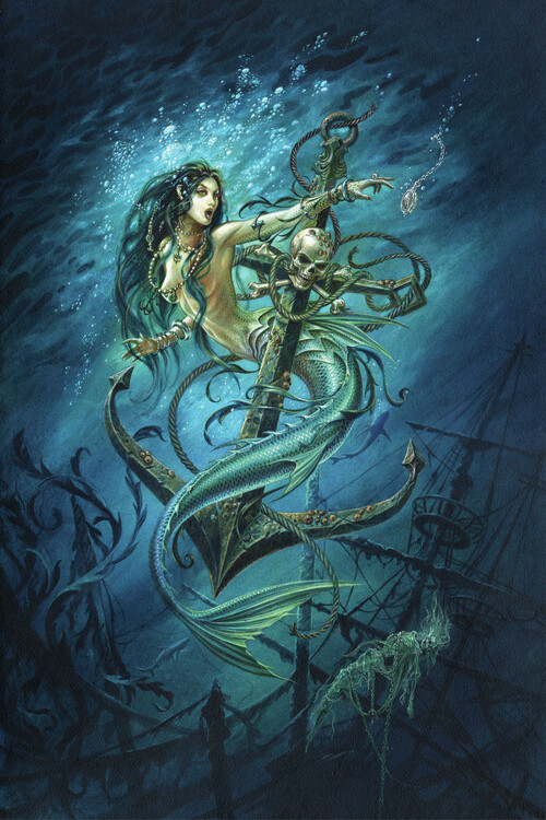 Alchemy Ilustrace Death Tide, Alchemy, 26.7 × 40 cm