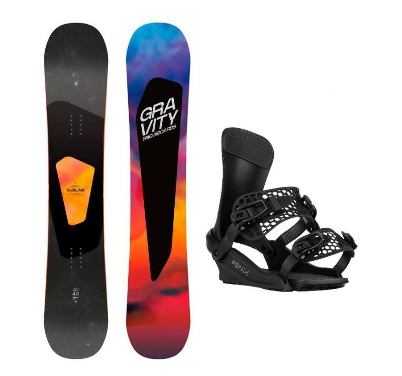 Gravity Sublime 24/25 dámský snowboard + Gravity Fenix black vázání