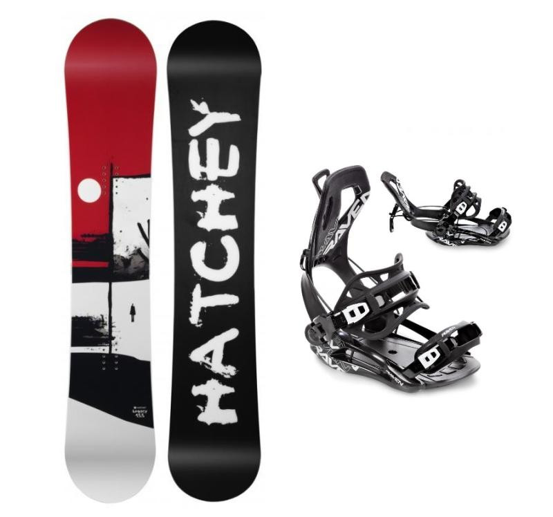 Hatchey Legacy snowboard + Raven Fastec FT360 black vázání