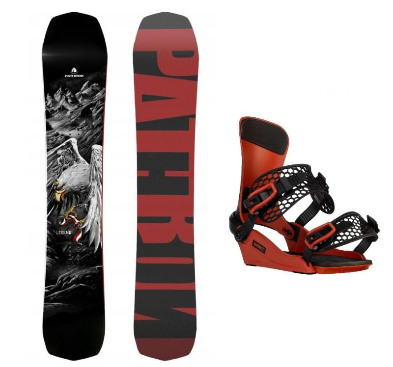 Pathron Legend 23/24 snowboard + Gravity Drift brick vázání