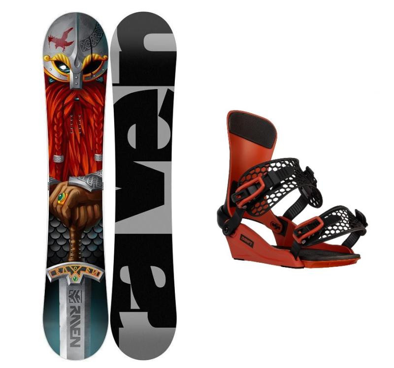 Raven Dwarf pánský snowboard + Gravity Drift brick vázání