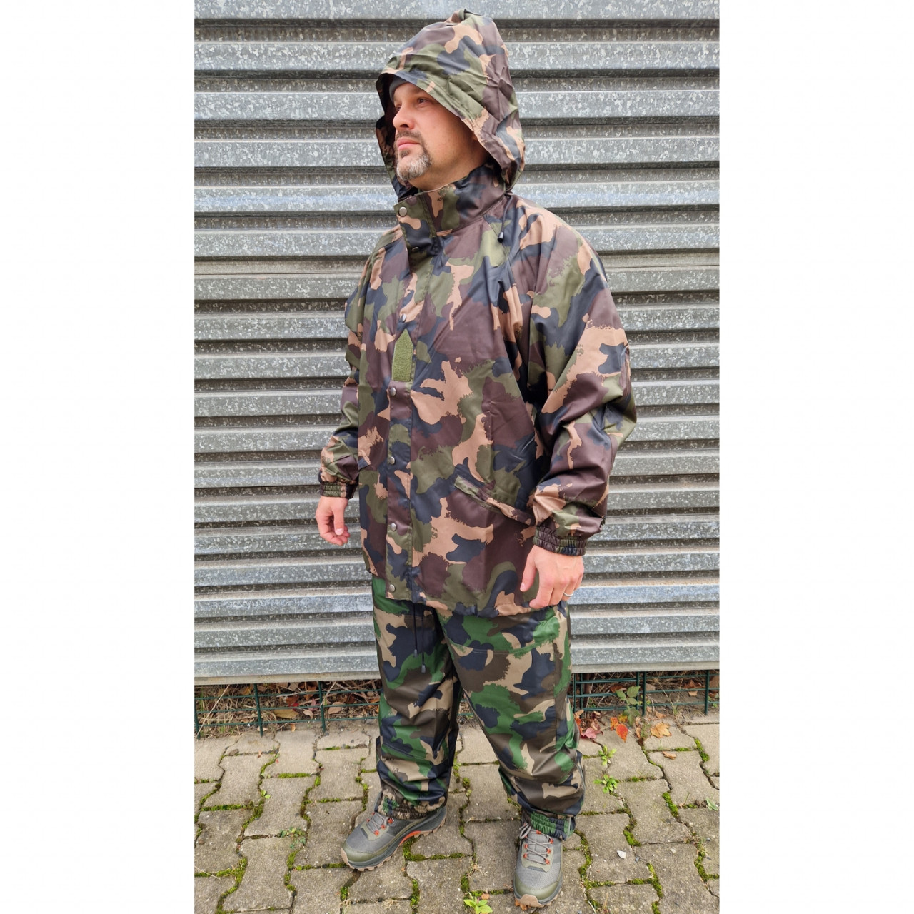 Komplet nepromokavý Maďarsko M93 - woodland, S