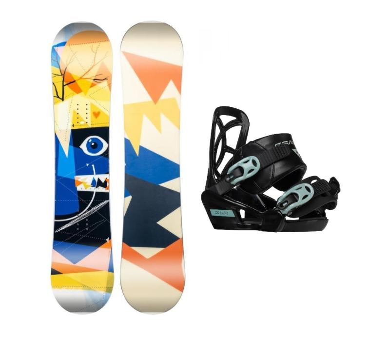 Beany Bonjour dětský snowboard + Gravity Cosmo vázání