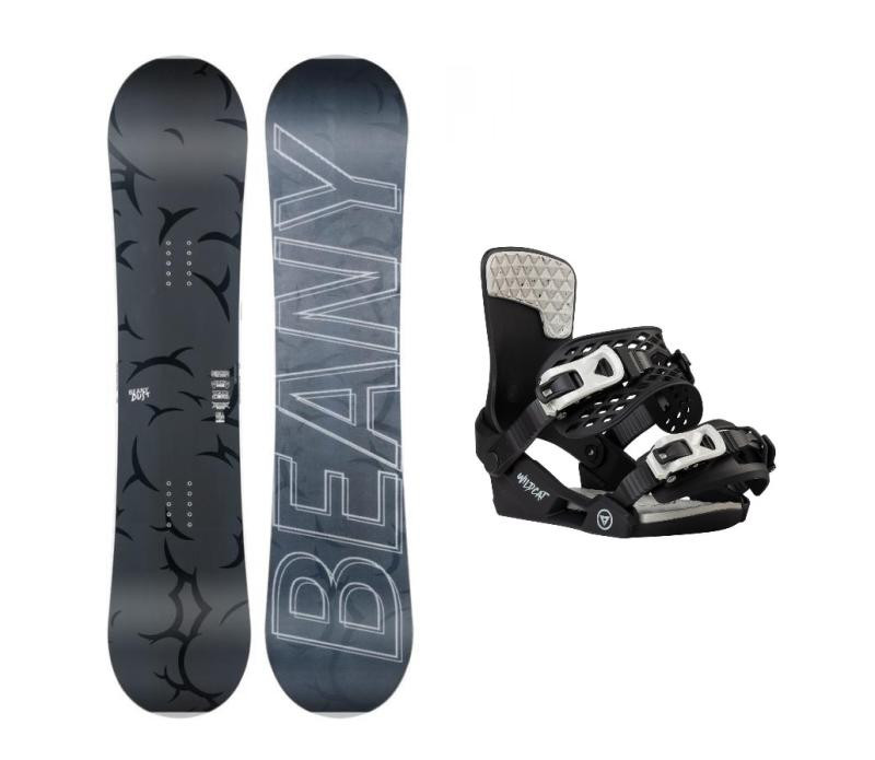 Beany Dust juniorský snowboard + Gravity Wildcat black vázání