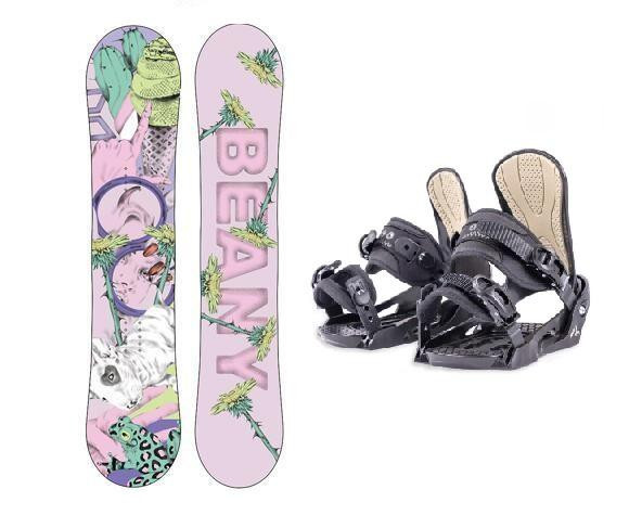 Beany LOVE dívčí snowboard + Beany Junior vázání