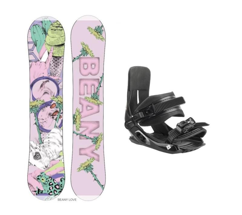 Beany LOVE dívčí snowboard + Hatchey Tactic Junior vázání