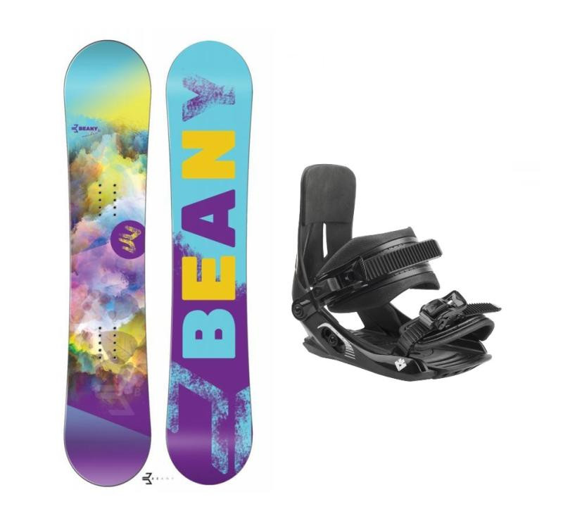 Beany Meadow dívčí snowboard + Hatchey Tactic Junior vázání