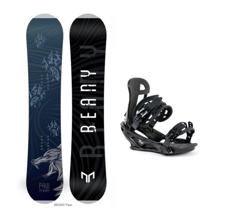 Beany Paw juniorský snowboard + Beany Trust vázání