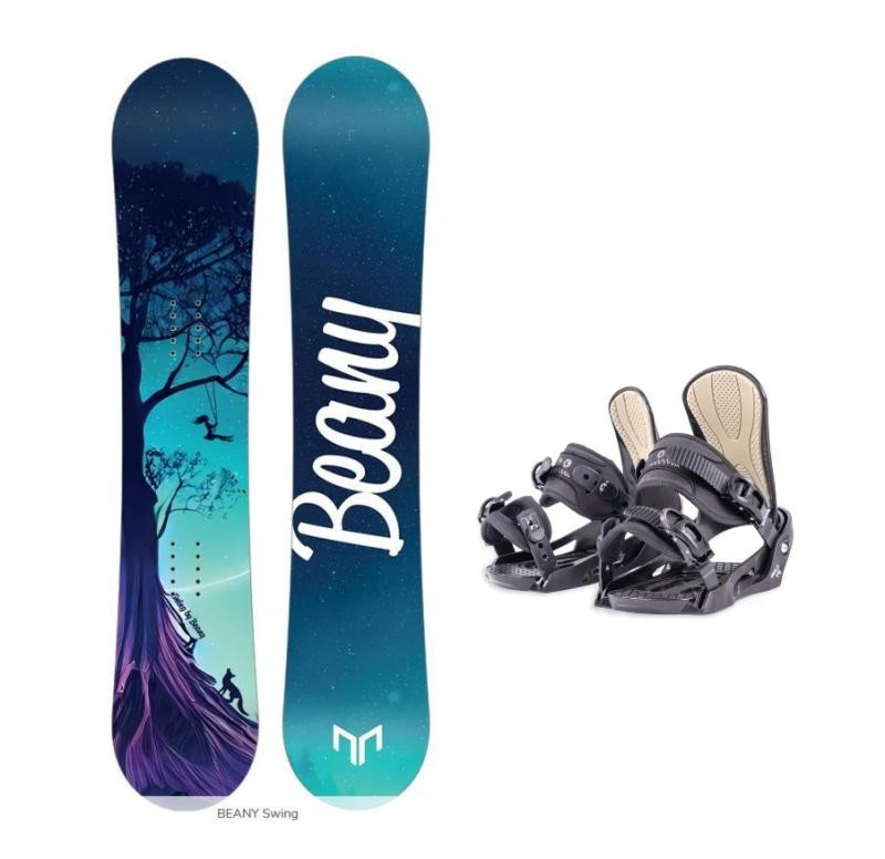 Beany Swing dětský/juniorský snowboard + Beany Junior vázání