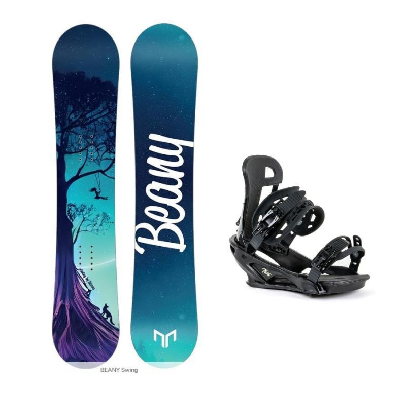 Beany Swing dětský/juniorský snowboard + Beany Trust vázání