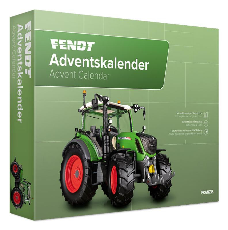 Franzis adventní kalendář Traktor Fendt 313 Vario se zvukem 1:32