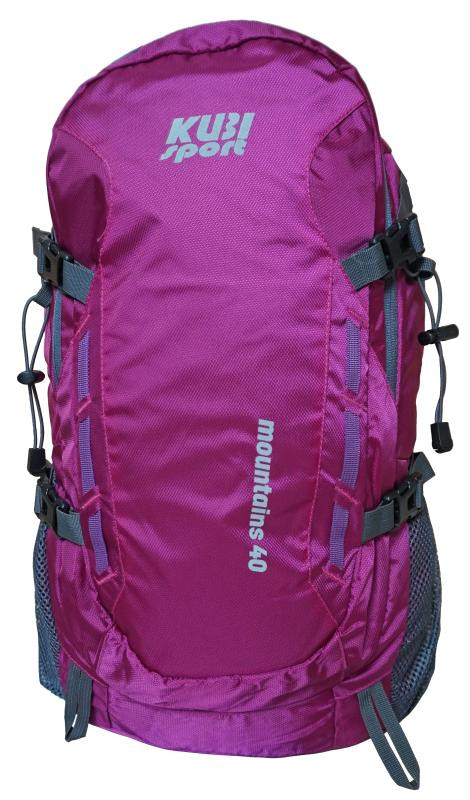 Kubisport Batoh Mountains 40 L turistický růžový