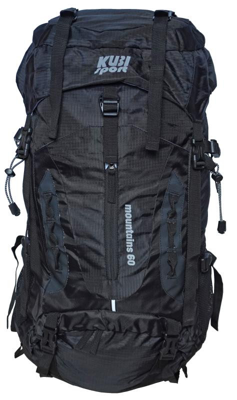 Kubisport Batoh Mountains 60 L na náročnější horskou turistiku černý