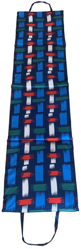 Kubisport Čtyřdílné lehátko plážové skládací-modré