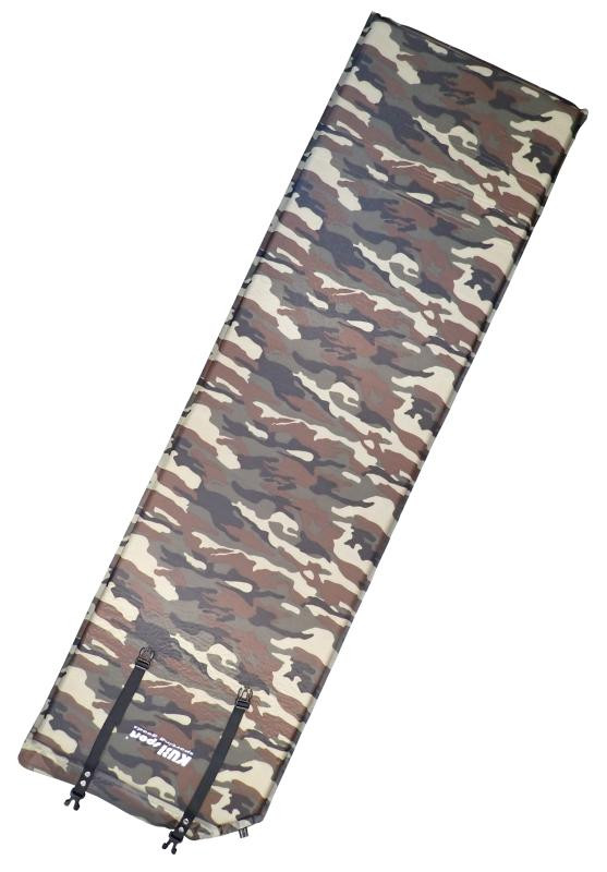 Kubisport Samonafukovací karimatka 2,5 cm - maskáčový vzor