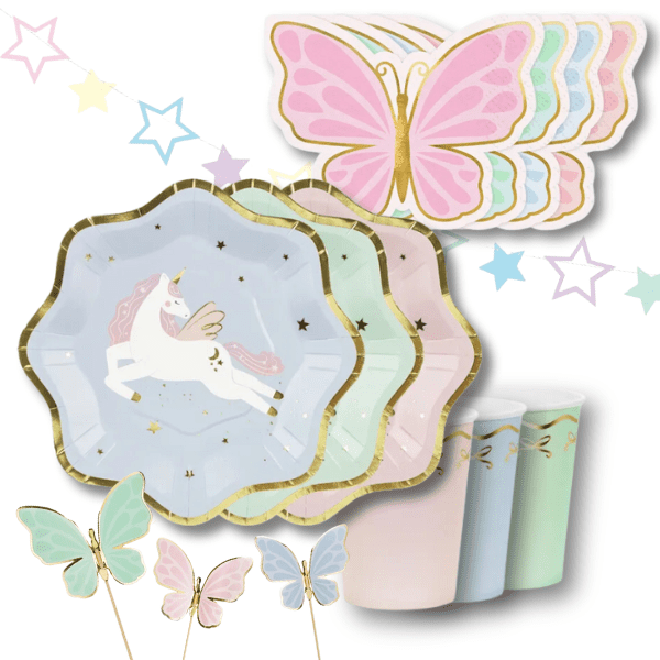 Party sada Jednorožec pro 6 osob