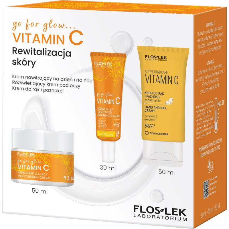 FlosLek Laboratorium Set Hand Set Vitamin C dárková sada