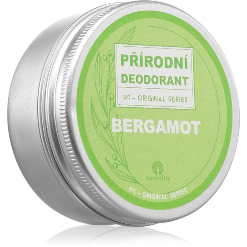 Renovality Original Series Přírodní deodorant tuhý deodorant s vůní Bergamot 50 ml