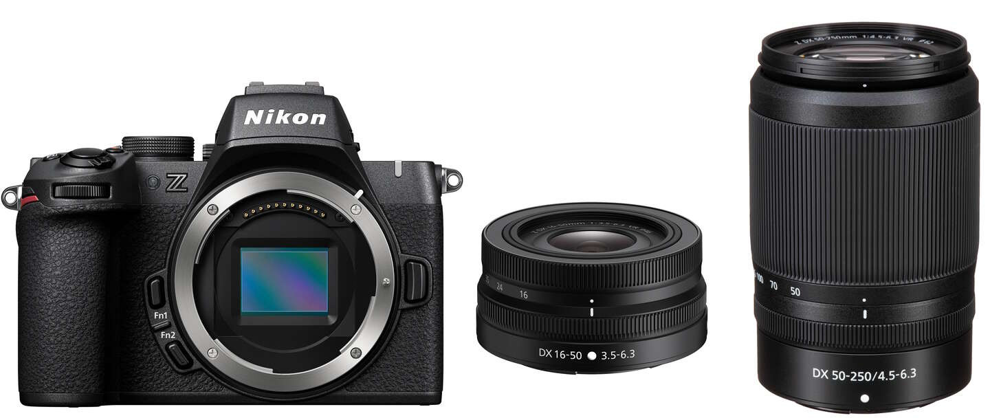 Nikon Z50 II + 16-50 mm + 50-250 mm