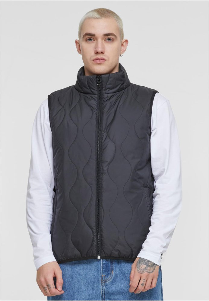 Mens Super Light Bubble Vest - black 3XL
