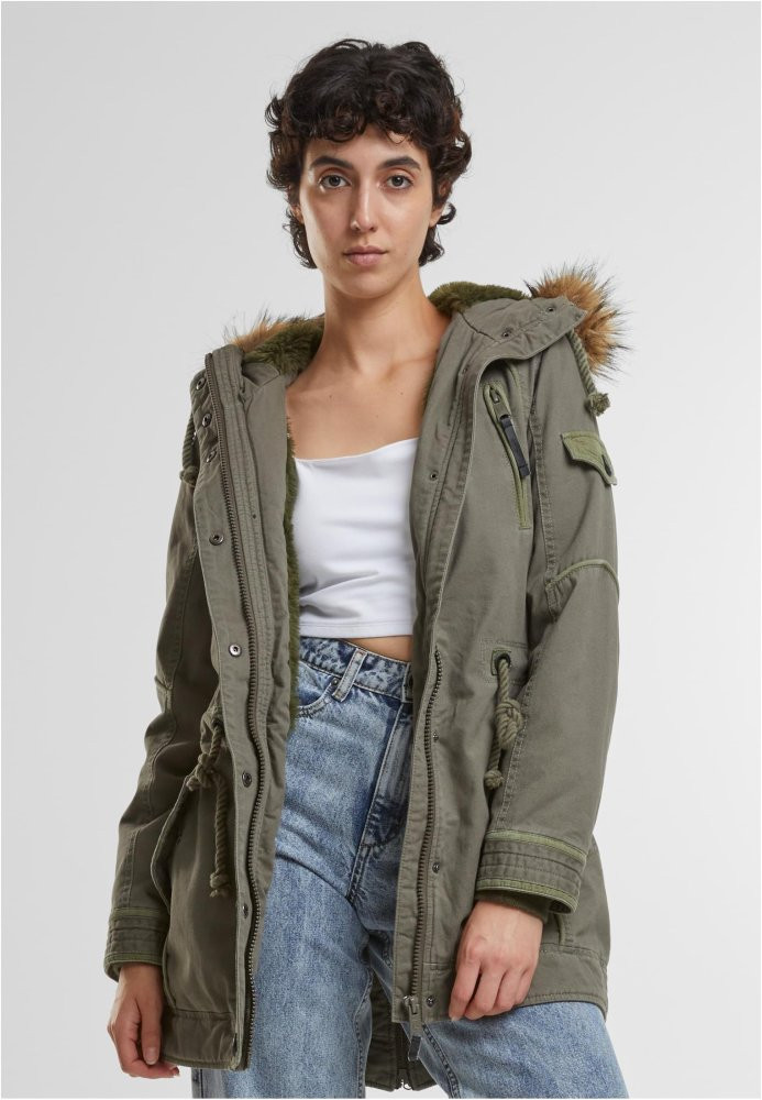 Brandit Women Emma Winterparka - olive 3XL